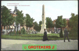 DEN HAAG Regentesseplein Met Gedenknaald Ca 1910 - Den Haag ('s-Gravenhage)