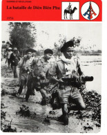 Fiches Illustrée :La Bataille De Diên Biên Phu  En 1954 - Geschiedenis