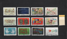 PRIX FIXE Obl 763 A 774 YT 5466 A 5477 MIC Meilleurs Vœux 2012 59 - Used Stamps