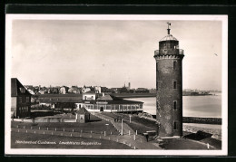 AK Cuxhaven / Nordseebad, Leuchtturm Seepavillon  - Cuxhaven