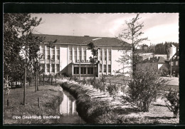 AK Olpe Im Sauerland, Am Bach Vor Der Stadthalle  - Olpe