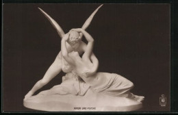 AK Skulptur Amor Und Psyche  - Skulpturen