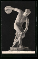 AK Roma, Museo Vaticano, Discobulo Di Mirone  - Sculpturen