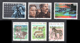 Switzerland, Used, 1995, Michel 1560 - 1562, Centenary Of Cinema - Used Stamps