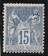 1 04	23	09	N°	90	Perforé	-	Cl 188	-	CREDIT LYONNAIS - Used Stamps