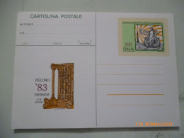 Cartolina Postale "PELORO '83 MESSINA" - 1981-90: Storia Postale