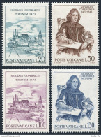 Vatican 537-540, MNH. Michel 621-624. Nicolaus Copernicus, Astronomer, 1973. - Ongebruikt