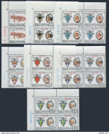 Vatican 657-663 Blocks/4,MNH.Michel 748-754. Papal Arms,Portraits,1979. - Nuevos