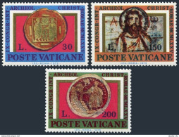 Vatican 579-581, MNH. Michel 664-666. Congress Of Christian Archaeology, 1975 - Unused Stamps