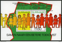 Surinam 572 Sheet, MNH. Michel Bl.29. Youth, Its Future, 1981. - Surinam