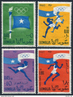 Somalia 248-249, C73-C74, MNH. Michel 8-11. Olympics Rome-1960. Flag, Running. - Somalië (1960-...)