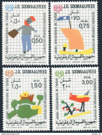 Somalia 471-474,474A,MNH.Michel 278-281,Bl.8. IYC-1979.Children's Painting. - Mali (1959-...)