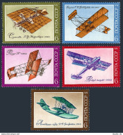 Russia 4276-4280, MNH. Michel 4315-4319. Early Russian Aircraft, 1974. - Ungebraucht