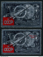 Russia 2533-2534, MNH. Mi 2540-2541. Scientific, Technical Achievements, 1961. - Ungebraucht