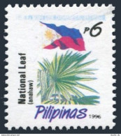 Philippines 2223A, MNH. National Symbols: Leaf. Blue Pilipinas On Bottom, 1996. - Filipinas