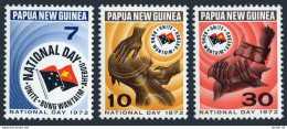 Papua New Guinea 352-354, MNH. Michel 227-220. National Day, 1972. Conch. - Papouasie-Nouvelle-Guinée