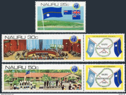 Nauru 221-223/label,MNH.Mi 218-220. UN De-colonization Declaration,20th Ann.1980 - Nauru