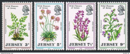 Jersey 61-64, MNH. Mi 61-64. Wild Flowers 1972. Fern,Thrift,Orchid,Vipers Buglos - Jersey