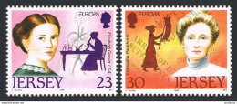 Jersey 748-749,MNH.Michel 735-736. EUROPE CEPT-1996.Elizabeth Garrett,physician; - Jersey