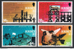 Jersey 540-543, MNH. Michel 520-523. UNESCO World Literacy Year WLY-1990. Media. - Jersey