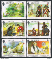 Jersey 553-558, MNH. Michel 533-538. Paintings By Philippe D'Auvergne, 1991. - Jersey
