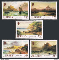 Jersey 527-531, MNH. Michel 496-500. Paintings By Sarah Louisa Kilpack, 1989. - Jersey