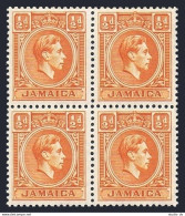 Jamaica 148 Block/4, MNH. Michel 119. King George VI, 1951. - Giamaica (1962-...)