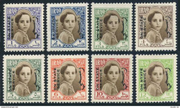 Iraq O115-O122,MNH.Michel D136-D143. Official 1942.King Faisal II. - Irak