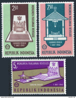 Indonesia 727-729,MNH.Mi 585-587. Heroes Of Revolution Monument In Lubang Buaja. - Indonésie