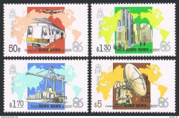 Hong Kong 470-473, MNH. Mi 487-490. EXPO-1986, Vancouver. Transportation, Trade. - Nuevos