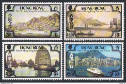 Hong Kong 380-383, MNH. Michel 380-383. Port Of Hong Kong, 1982. Views, Ships. - Neufs