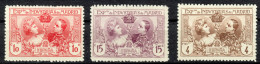 ESPAGNA 1905 " EXPO Madrid " 3 Stamps * Spain Spanien Espagne - Ongebruikt