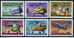 Russia 4828-4833, MNH. Michel 4956-4961. Helicopters 1980. - Unused Stamps