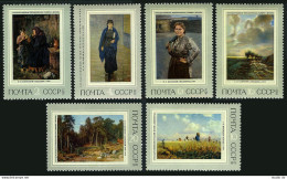 Russia 3896-3901, MNH. Michel 3830-3835. History Of Russian Painting, 1971. - Unused Stamps