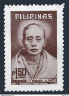 Philippines 1205,MNH.Michel 1112. Teodora Alonso,mother Of Jose Rizal,1974. - Philippinen