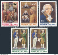 Norfolk 392-396, MNH. Mi 393-396. Commission Of Gov. Phillip, 200th Ann. 1986. - Ile Norfolk