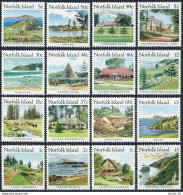 Norfolk 401-416, MNH. Mi 401-416. Island Scenery, 1987-1888. Bridge,Rock Fishing - Isla Norfolk