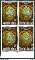 Norfolk 125 Block/4, MNH. Michel 104. Christmas 1969. Nativity. - Isola Norfolk