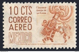 Mexico C187, MNH. Michel 980. Air Post 1951. Oaxaca, Dance. - México