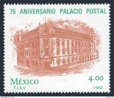 Mexico 1266 Block/4,MNH.Michel 1813. 75th Ann.of Postal Headquarters,1982. - Mexiko