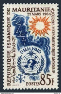 Mauritania 175, MNH. Michel 229. WMO, 4th World Meteorological Day, 1964. - Mauretanien (1960-...)