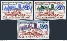 Mauritania 167-169, MNH. Mi 191-193. Admission To UN, 1962. Nouakchoff, Camel. - Mauritanië (1960-...)