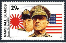 Marshall 299, MNH. Mi 297. WW II, Japanese Capture Rabaul,01.23.1942. - Marshallinseln