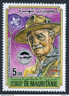 Mauritania 553,553 Deluxe,MNH.Michel 806,Bl.49. Scouting Year 1984.Baden-Powell. - Mauretanien (1960-...)