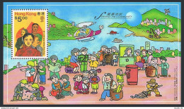 Hong Kong 762 Sheet, MNH. Michel 784 Bl.44. Hong Kong People, 1997. - Nuevos