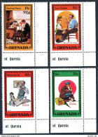 Grenada 1098-1101, MNH. Michel 1149-1152. Norman Rockwell, 1982. Paintings. - Grenade (1974-...)