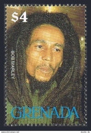 Grenada 1680,MNH.Michel 1928. Singers 1988.Bob Marley. - Grenade (1974-...)