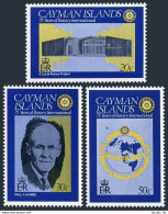 Cayman 434-436, MNH. Michel 438-440. Rotary International,75, 1980. Paul Harris. - Kaimaninseln