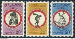 Burkina Faso 108-110, MNH. Michel 117-119. Games 1963. Basketball, Discus, Judo. - Burkina Faso (1984-...)