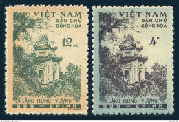 Viet Nam 119-120,MNH.Michel 123-124. Hung Vuong Temple,1960. - Viêt-Nam